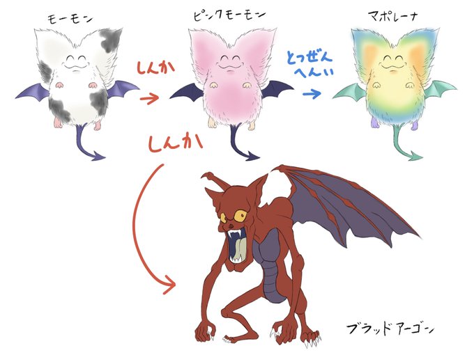 ピンクモーモンのtwitterイラスト検索結果