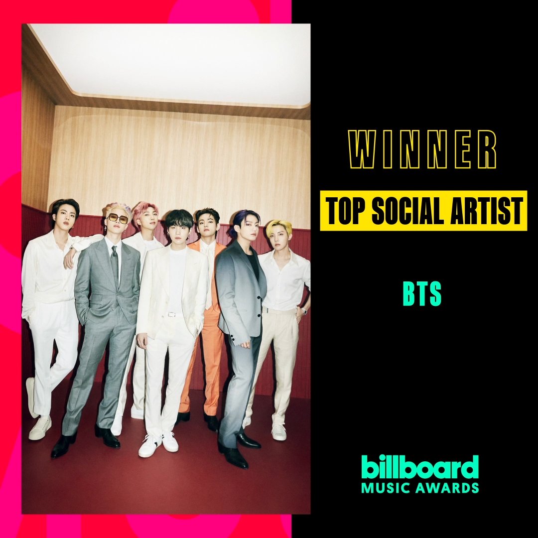 Melkenstock's tweet photo. #BTSBillboardSweep

축하합니다 방탄소년단 🎉

BBMAs 2021에서 노미된 4부문 모두 수상하였습니다. 🎉

🏆 Top Duo/Group 
두번째 수상

🏆 Top Social Artist 
5년 연속 수상 

🏆 Top Song Sales Artist
첫 수상 

🏆 Top Selling Song 🧨
첫 수상 

#ButterLiveDebut
#BTS #방탄소년단 
@BTS_twt https://t.co/iuDXgdl5ae