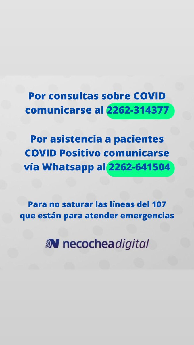 NecocheaDigital's tweet photo. #Necochea 🛑 INFORMACIÓN IMPORTANTE 🛑 https://t.co/e9ucLTLP1v