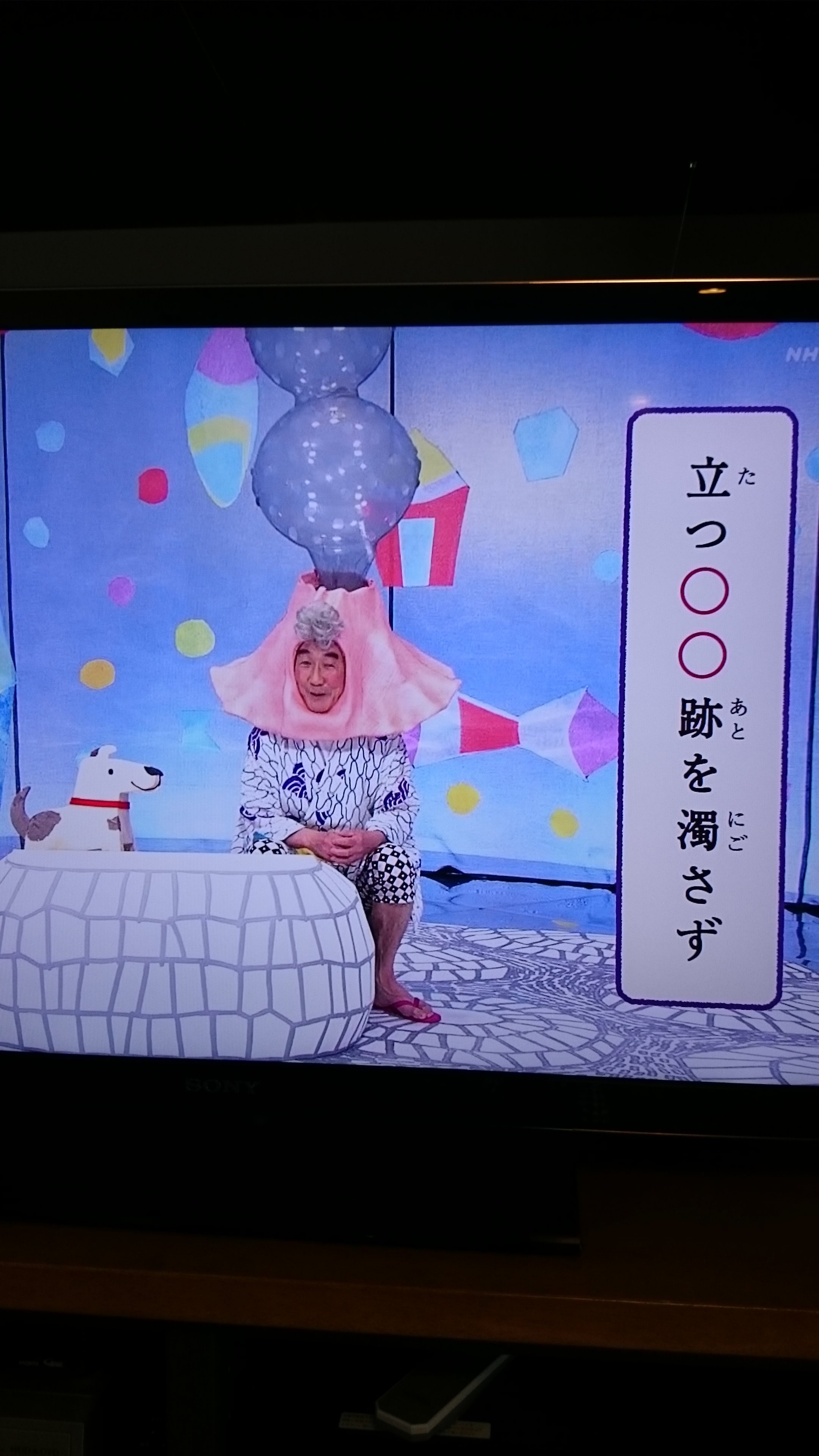 تويتر 松元ヒロ على تويتر 今朝のnhk Eテレ にほんごであそぼ の初っぱな 動物ことわざクイズ 立つ に出てました 今日の夕方 17時 17 10に再放送 子どもたちが可愛いのです T Co Ufq5uk9ra1