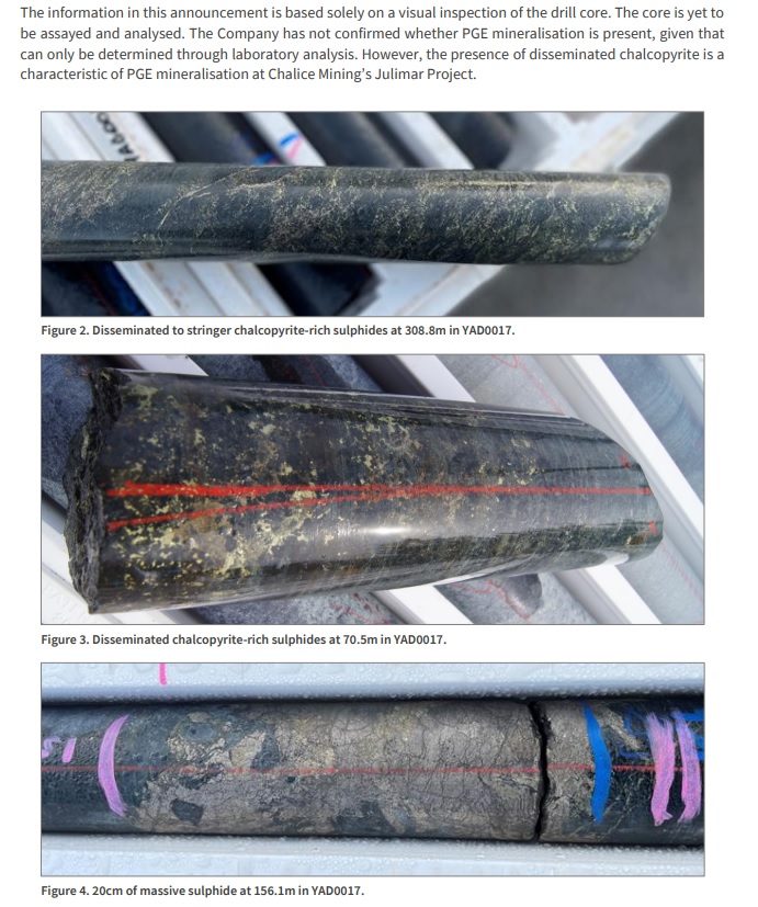Eagleresa's tweet photo. Very nice looking core at @CaspinRes $CPN - we just need the assay results for the #Copper &amp; #nickel &amp; what the #PGEs are - currently appears to be a layered complex (so poss $CPN layered Nth; @timgoyder $CHN @ChaliceMining layered Sth; $ASQ / $DEV @DevExResources in the middle). https://t.co/iNHRKof0mF