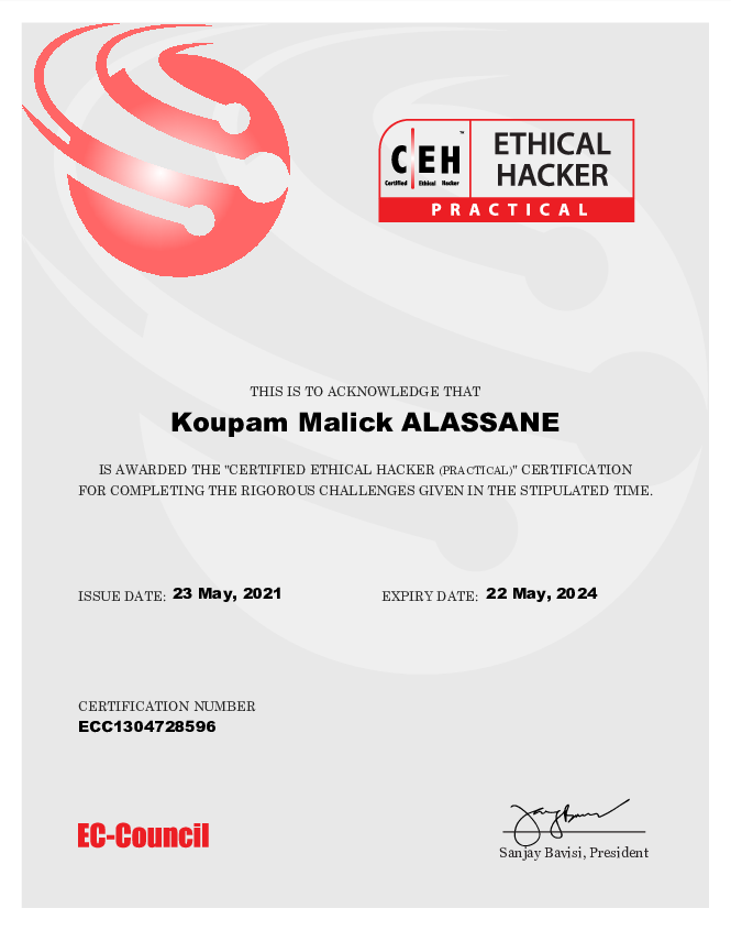 LickosA's tweet photo. I am very glad to share this with all of you. I Passed CEH Practical Exam. It was a great journey and I learned many new things. Hacking is just fun๐ฅฐ๐คฉโจ!
#cybersecurity #cehpractical #hacking #youth4cyber @ECCOUNCIL https://t.co/xzBHBGGvVk