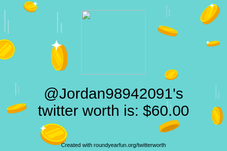 My Twitter worth is: $60.00

Find yours with roundyearfun.me/twitterworth

⠀