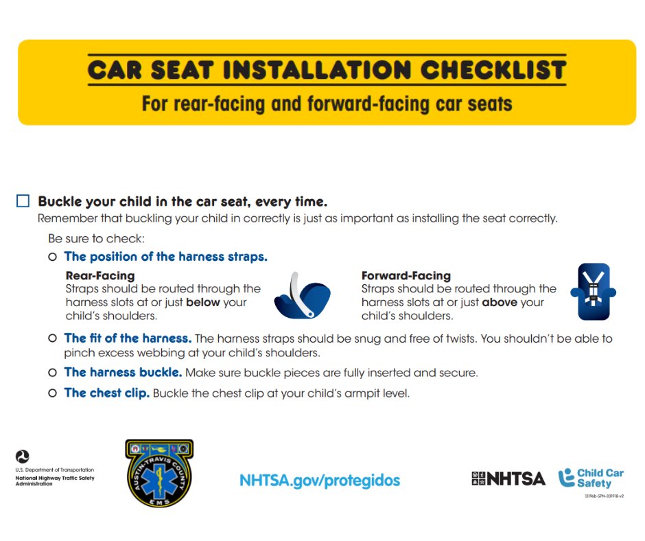 ATCEMS's tweet photo. #ATCEMS has responded to 2 collisions w/ 3 patients ejected in the last 18 hours, 2 of which were under 4 y/o. 
Car seat safety should be your top priority. The installation, fit, size &amp; harness must all be appropriate for your child. Call 512-972-SAFE for help w/ installation. https://t.co/QnUiqGN53s