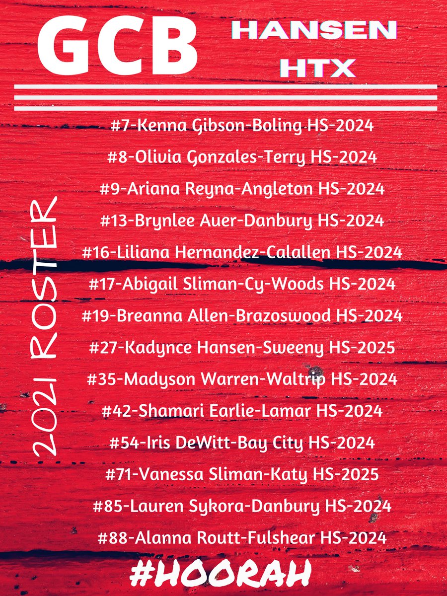 gcbHansen's tweet photo. So excited and ready for the 2021 summer season with these studs! #hoorah https://t.co/B9WeMb3QXC