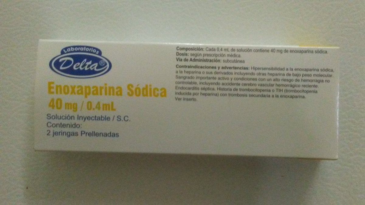 alfjco's tweet photo. Clexane de 40mg aquí en Ciudad Ojeda contacto 04121245147 en 19$ https://t.co/WFs32Apa8d