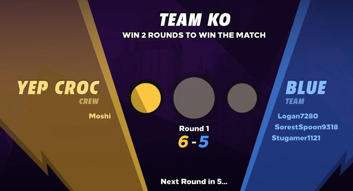 MainMoshi's tweet image. Yo does Knockout City have bots or did I just 1v3 some poor kids?