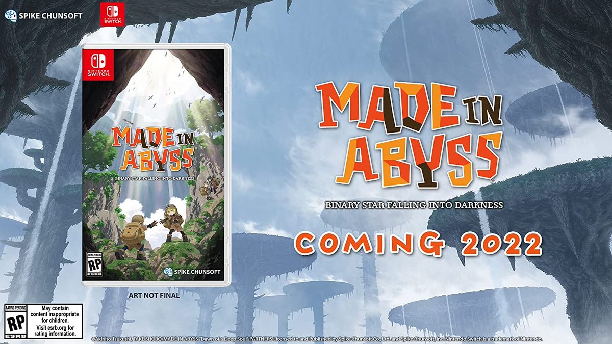 Made in Abyss: Binary Star Falling into Darkness - Nintendo Switch