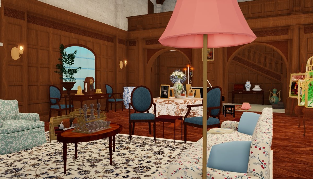 Loony_RBLX's tweet photo. A ROBLOX interpretation of Bovey Castle's Cathedral Suite. #Roblox #RobloxDev https://t.co/Igwr7xi7Cn