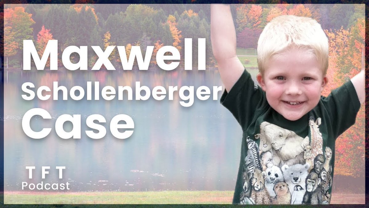 tft_pod's tweet photo. Check out our latest episode , we discuss the tragic case of Maxwell Schollenberger who was neglected, tortured, and murdered by his father Scott Schollenberger, and his father's fiancee, Kimberly Mauer.

https://t.co/8I5XBKeVFW

#truecrime #crime #podcast #podcaster #podcasters https://t.co/42Q2WFVL1f