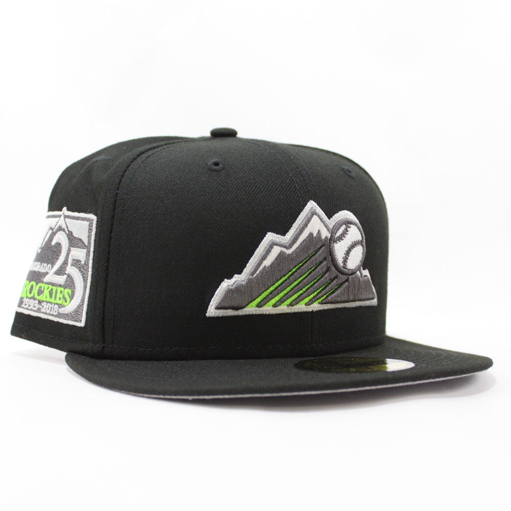 ECAP_CITY's tweet photo. Recap of last week's Drop:
Please comment below if you want us to restock.
#ColoradoRockies 25th Anniversary 59Fifty Fitted #NewErahat in Black, Lime & #Graybottom #ECAPCITY
https://t.co/sRGPb1KufA
#Rockies #Fittedhat #fittedcaps #newera #neweraFittedhats #fitteds https://t.co/OqHp6a1B3f