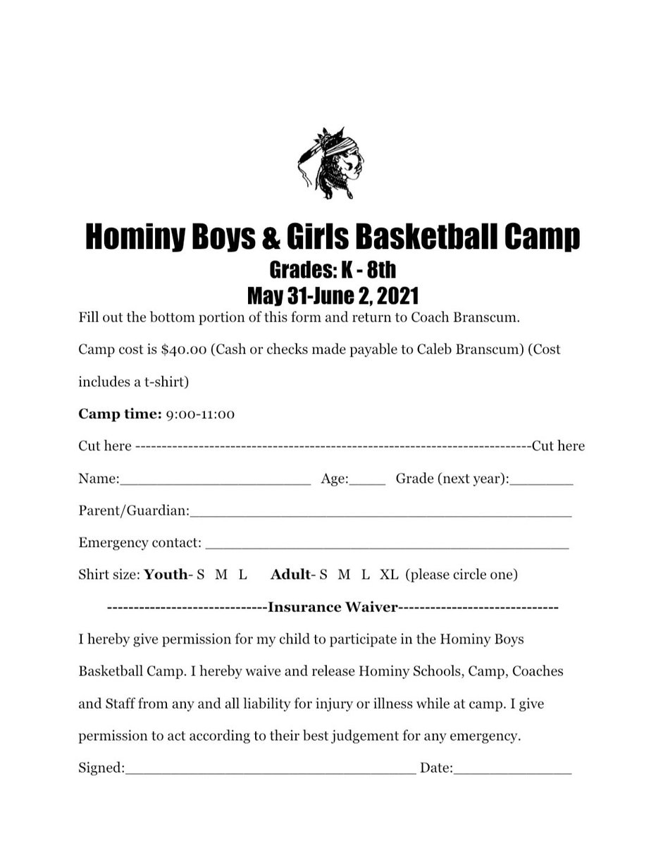 Hominy Bucks Basketball tweet media