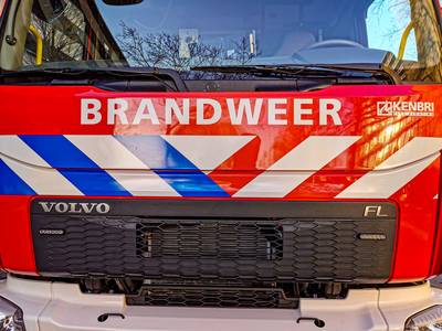 Zeer grote brand in flatgebouw Den Bosch..