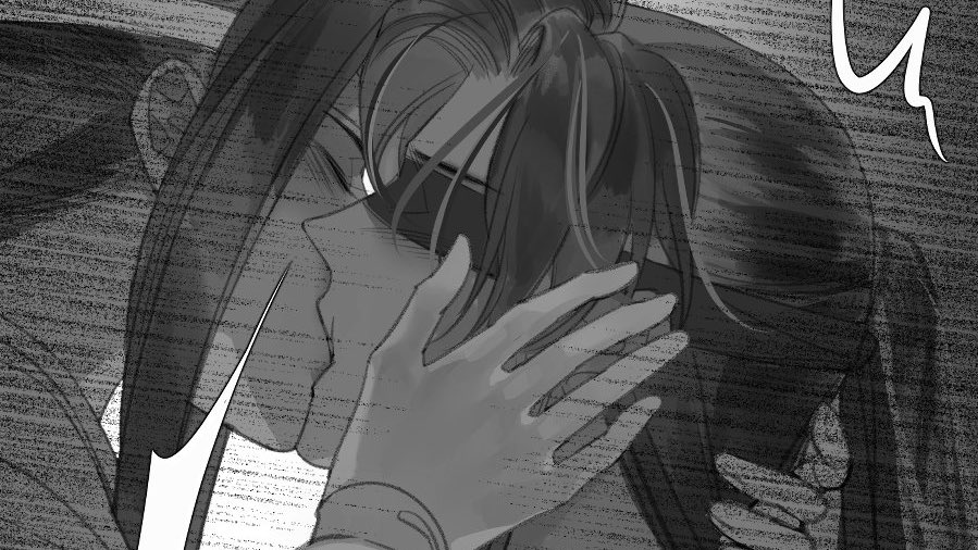 Leaked panel of wangxian kiss!! It - Mo Dao Zu Shi PH