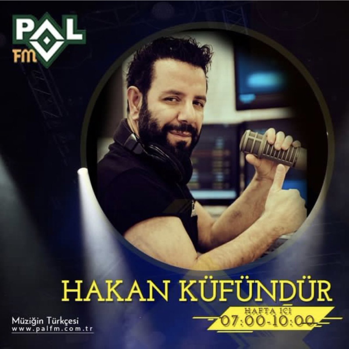 HakanKufundur's tweet photo. Herkese günaydın ve iyi haftalar 🙏🕺🏻

Hafta içi her sabah 07:00-10:00 arası
‘Sabah Keyfi ‘ ile PAL FM ( Türkçe Pop) 

Hafta içi her akşam 18:00-20:00 arası
‘Unutulmayanlar’ ile PAL NOSTALJİ ,

ve her pazar 21:00-23:00 arası 
@70ler80ler90lar ile @palnostalji 📻

#radyo https://t.co/QNLfKwSKGY