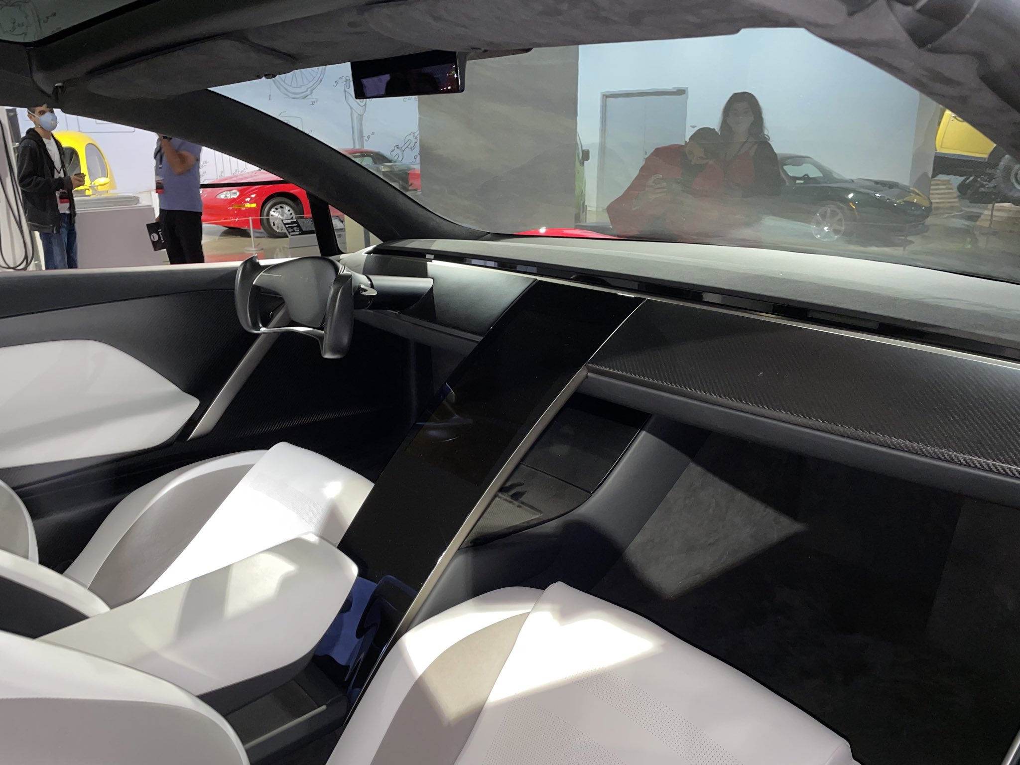 Tesla Roadster Interior