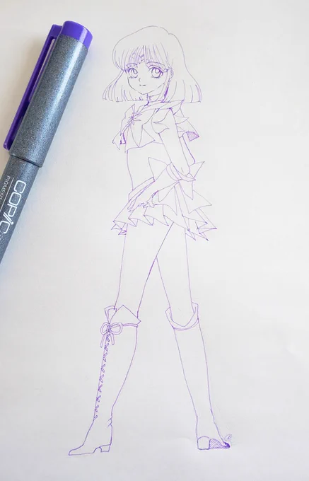 推しでもアノポーズ💜 