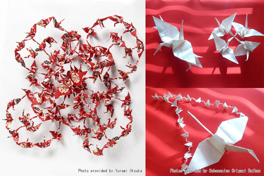 Web_Japan's tweet photo. Cranes have been a familiar motif in the traditional Japanese pastime of #origami since ancient times. This article guides you through the world of #renzuru, linked origami cranes made from a single sheet of paper.
https://t.co/cMEdW2pJLo
#WebJapan #TrendsInJapan #Design https://t.co/RZpQWjG29T