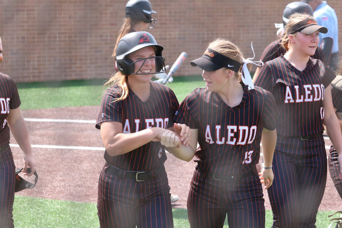Gosset41's tweet photo. THE STAGE IS SET
5A Region 1 Final

ONE GAME!

Justin Northwest
@TexanSoftball 
30-5-2
District 6 champ

Aledo
@LadycatSoftbal1 
27-7
District 5 champ

2PM Friday, Boswell HS
WINNER TO AUSTIN!

#txhssoftball
📸 @matts_photos_ 
📸 @AledoISD https://t.co/udihDGu3ec