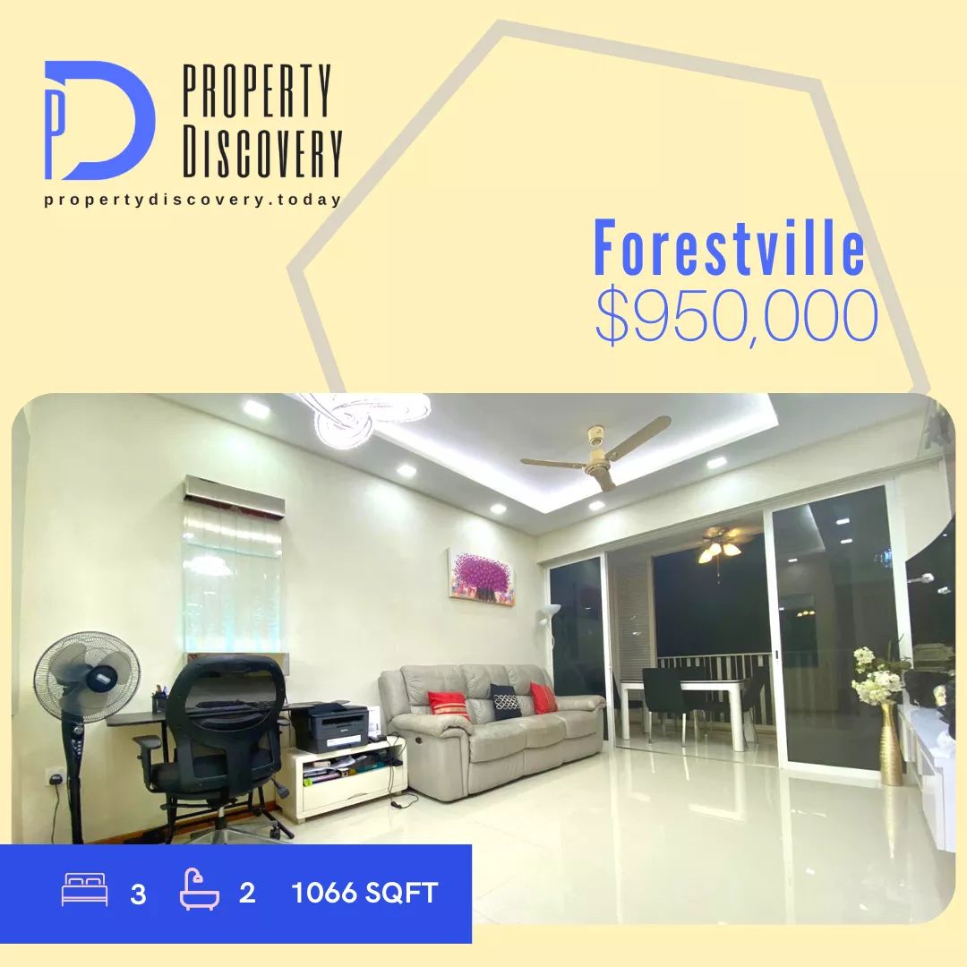 3 bedroom Executive condo  unit at newly MOP Forestville under $1m
Ask me for the virtual tour Today :)
90021510 Andy

#propertydiscoverytoday #ExecutiveCondo #singapore #andyseng