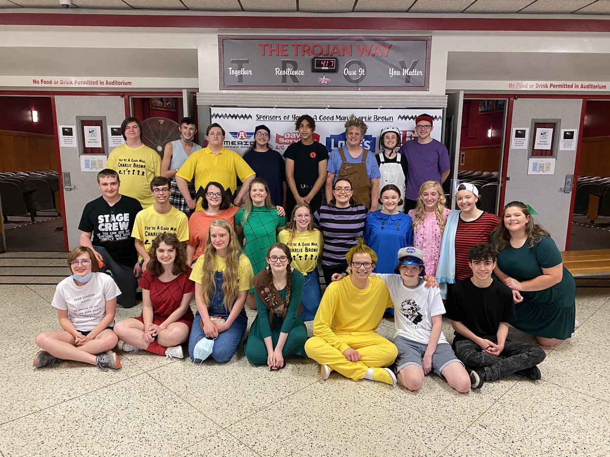 THSMusical's tweet photo. 10 weeks, 6 performances, 2 recordings, 2 lead casts, 1 chorus, 1 pandemic, and we are done!  We could not be prouder of our cast and crew!  They have done something we have never asked of any other cast, and they did it with style! https://t.co/hfzciVoWYu