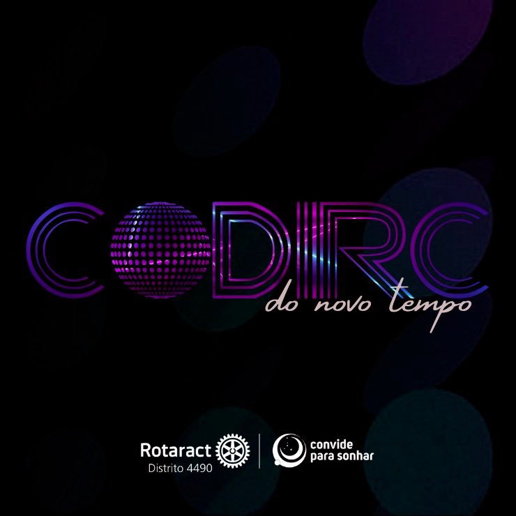 parimgiristr's tweet image. O Distrito 4490 apresenta a sua XXXIII Conferência Distrital, a CODIRC do Novo Tempo. O evento terá em sua programação o CDP, a entrega de prêmios, reconhecimentos e homenagens, além do balanço da gestão e a transmissão de cargos. Vem conosco? #Rotaract #Rotary #CODIRC