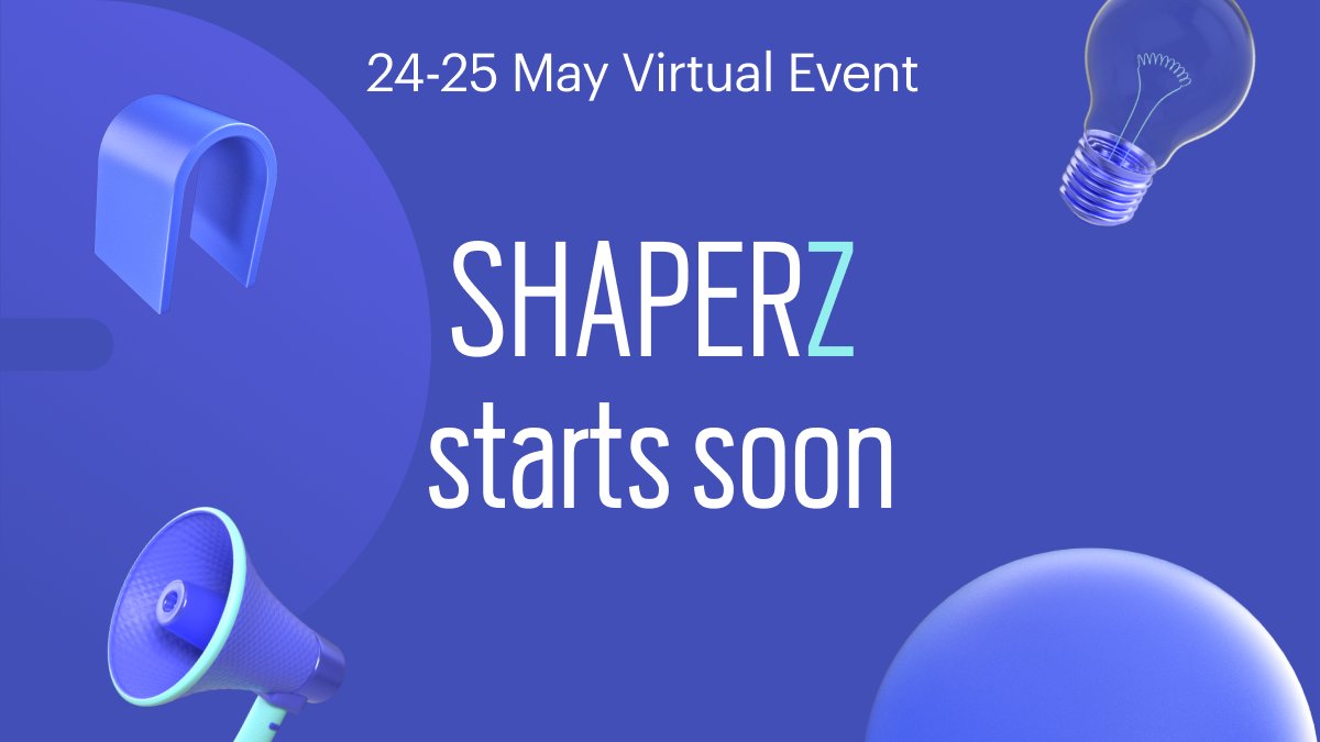 THESHAPERZ's tweet photo. Put on your headset, adjust your screen brightness, get your morning coffee in hand - SHAPERZ virtual event is about to start soon at 10 am. Buckle your seat belt and enjoy the ride with us. See you here: https://t.co/oCVyvgtqHM

#tech #Entreprenuer #HongKong #startup https://t.co/UEnII0WaTZ
