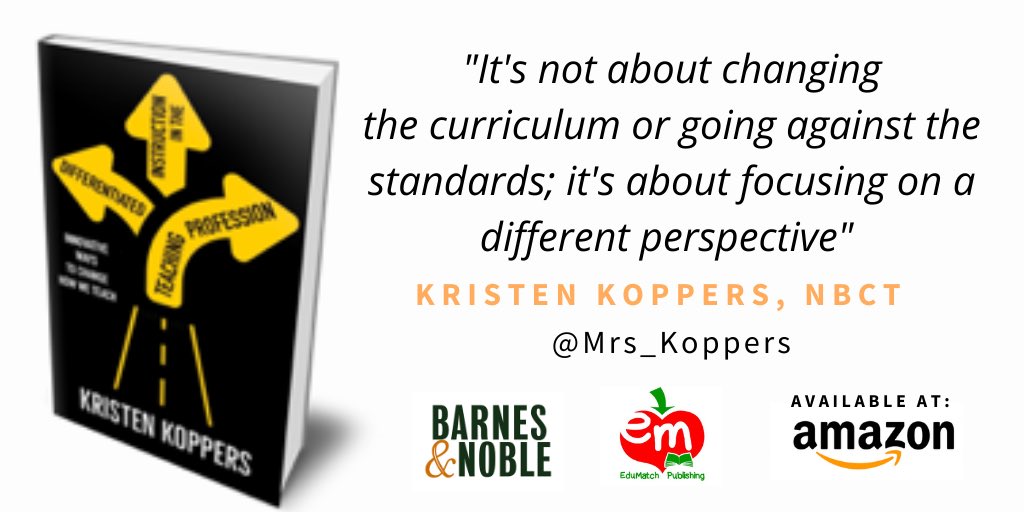 IndritVucaj's tweet photo. Worthy #education #learn4life advice by RickJetter: RT @Mrs_Koppers: You’re talking my language Patrice Brown - similar to my book, Differentiated Instruction in the Teaching Profession #DITeaching #100StopSeries @RickJetter https://t.co/zWPzuFFWSk