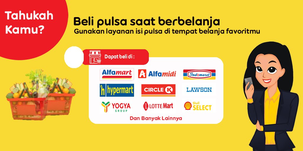 CareIM3's tweet photo. Isi pulsa bisa melalui tempat belanja favorit seperti Alfamart, Indomaret dan masih banyak lainnya. Yuk simak informasinya. Agar lebih cepat terhubung ke agent, silahkan hubungi channel WhatsApp kami #SemakinGampang Reload, Bayar Billing, Register Paket https://t.co/YvZp6u5lke https://t.co/ZyCkkZjaVB