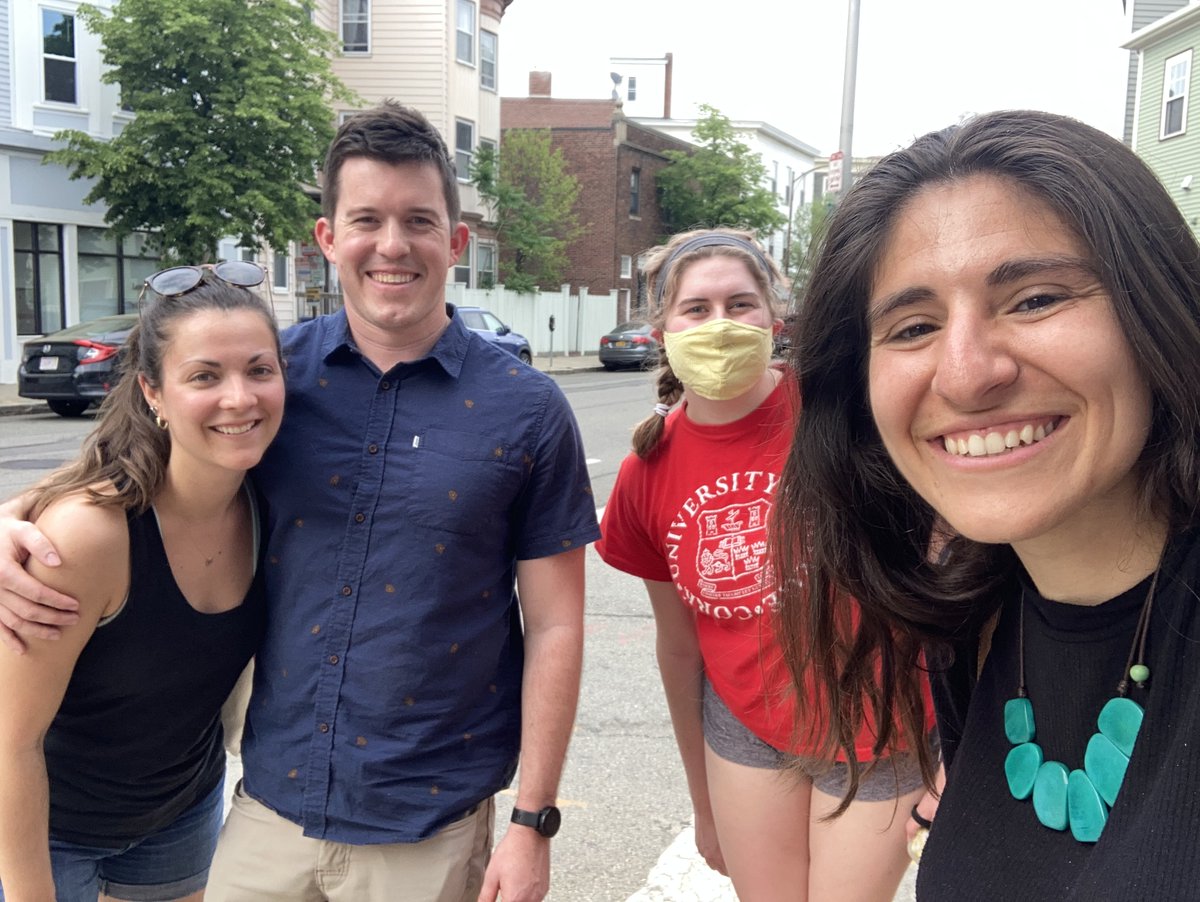 theodoraskeadas's tweet photo. Thank you @emilyoconnorkel and @_Matt_Kelley for joining us this weekend for canvassing in Central Square!
We had 20 volunteers this weekend making hundreds of phone calls and knocking on hundreds of doors!
#TeamTheo #VoteTheo #RunWithTheo #CambridgeCityCouncil #CambMA #Mapoli https://t.co/MdTnQzU4yA