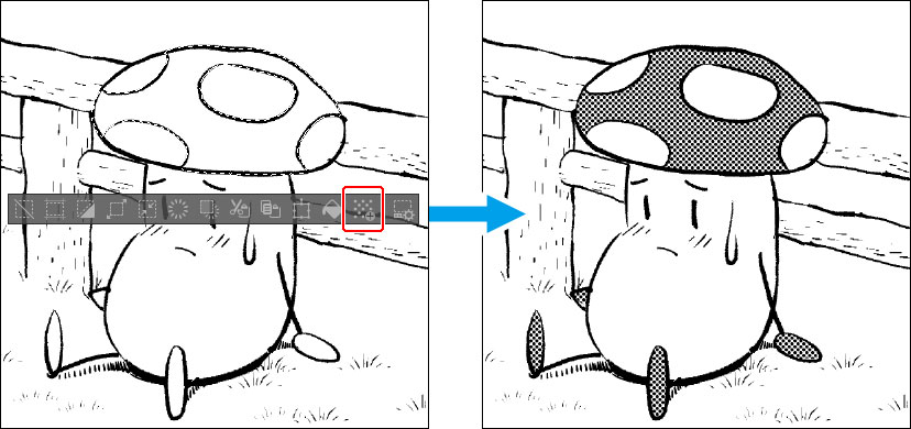 Clip Studio Paint クリスタ V Twitter Clip Studio Paintで4コママンガを描いてみませんか Clip Studio Tipsでは マンガを描くための初心者講座を公開しています モノクロのマンガには欠かせないトーンの貼り方や効果線の入れ方を紹介します T Co