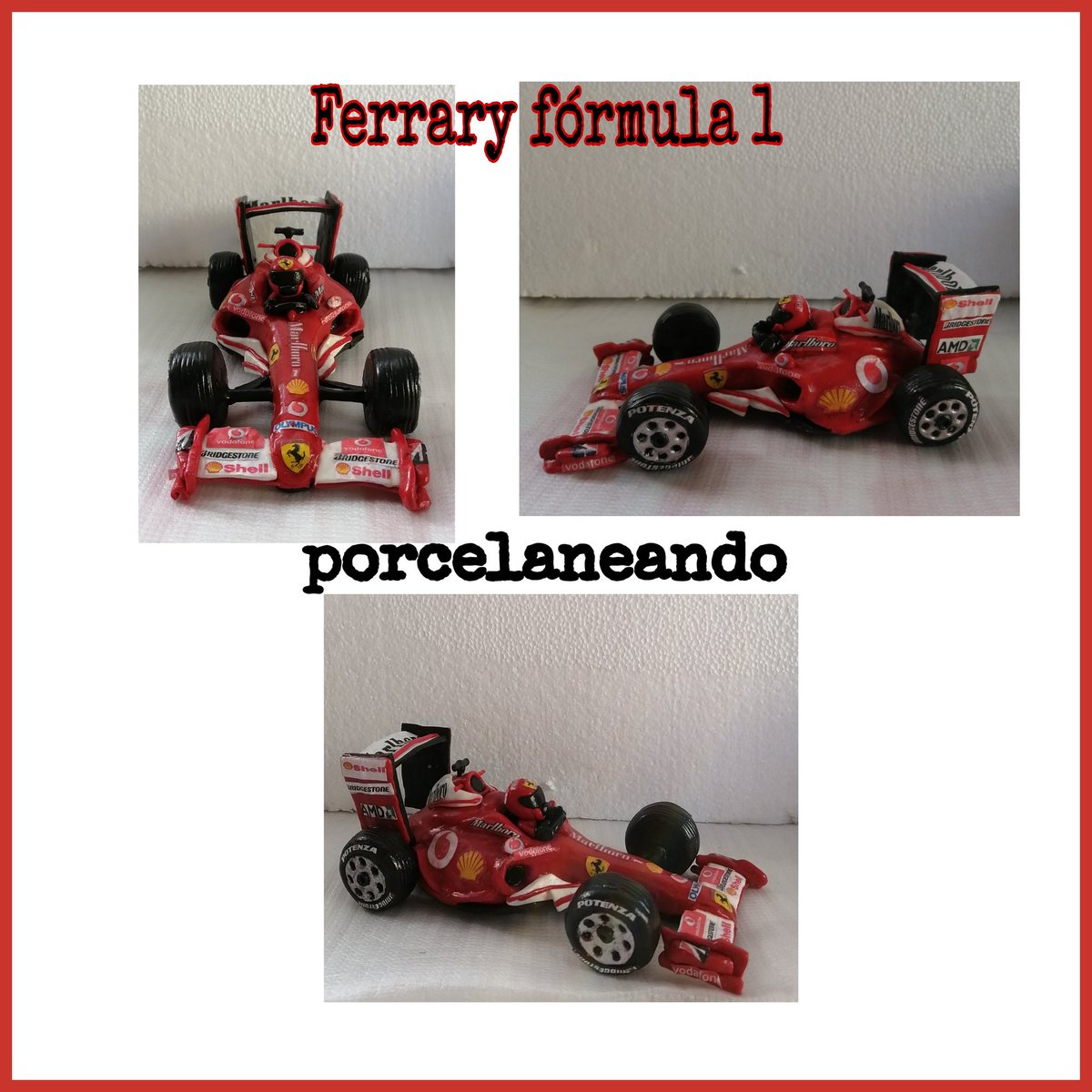 porcelaneando1's tweet photo. #porcelanafria
#ferrary
#formula1
#pasteles
#porcelaneando https://t.co/Iyld7VGrKg