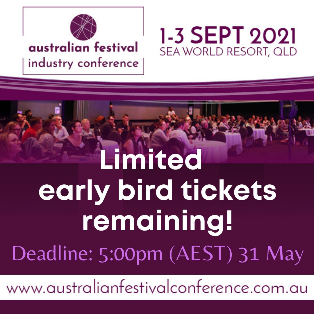 Australian Festival Industry Conference (AFIC) tweet media