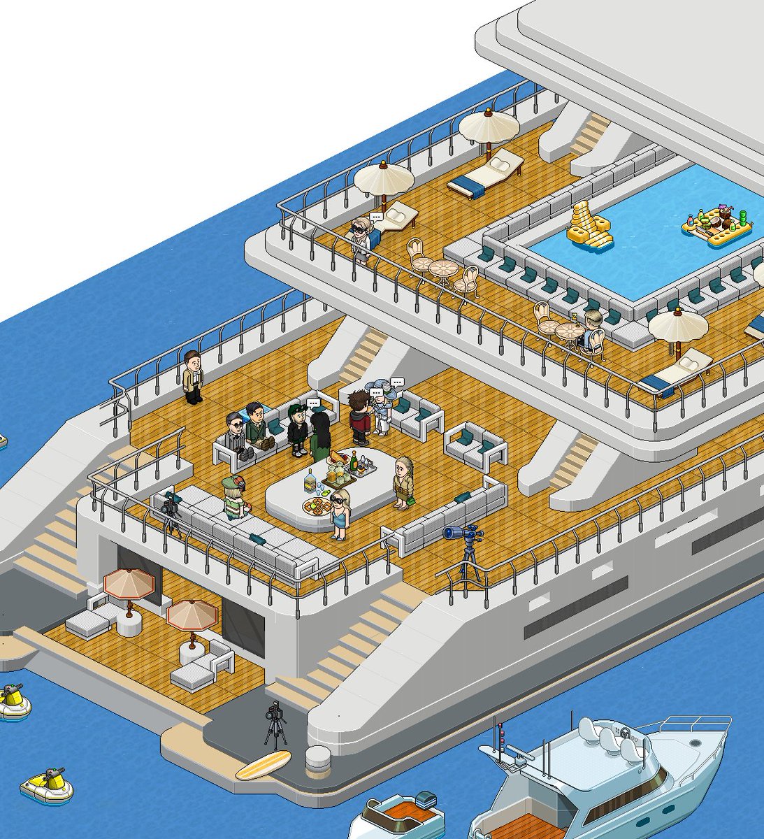 Hoje foi dia do GRAND PRIX DE MÔNACO, uma das modalidades da F1 e os Blagden e o Reino de Sabóia foram convidados para assistir a corrida direto do Madame Grimaldi, o Iate particular da Princesa Soberana do Mônaco. 

Pensa em um povo animado, bebendo bons drinks em Monte Carlo!