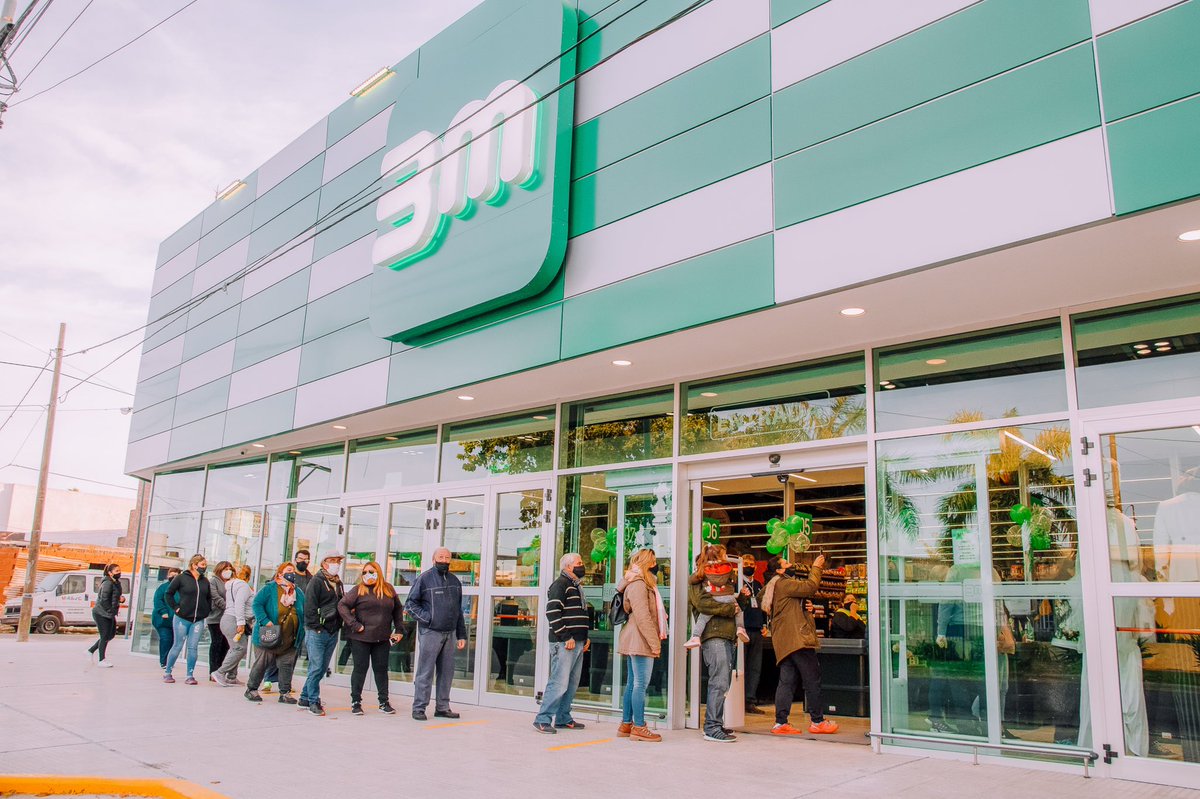 Nilwo's tweet photo. 🛒 🛒 🛒 GRAN INAUGURACIÓN 
Muy contentos de acompañar la apertura de la nueva sucursal (la número 5) de nuestros amigos de #3MSupermercados 👏👏 https://t.co/WtxW6pS67U