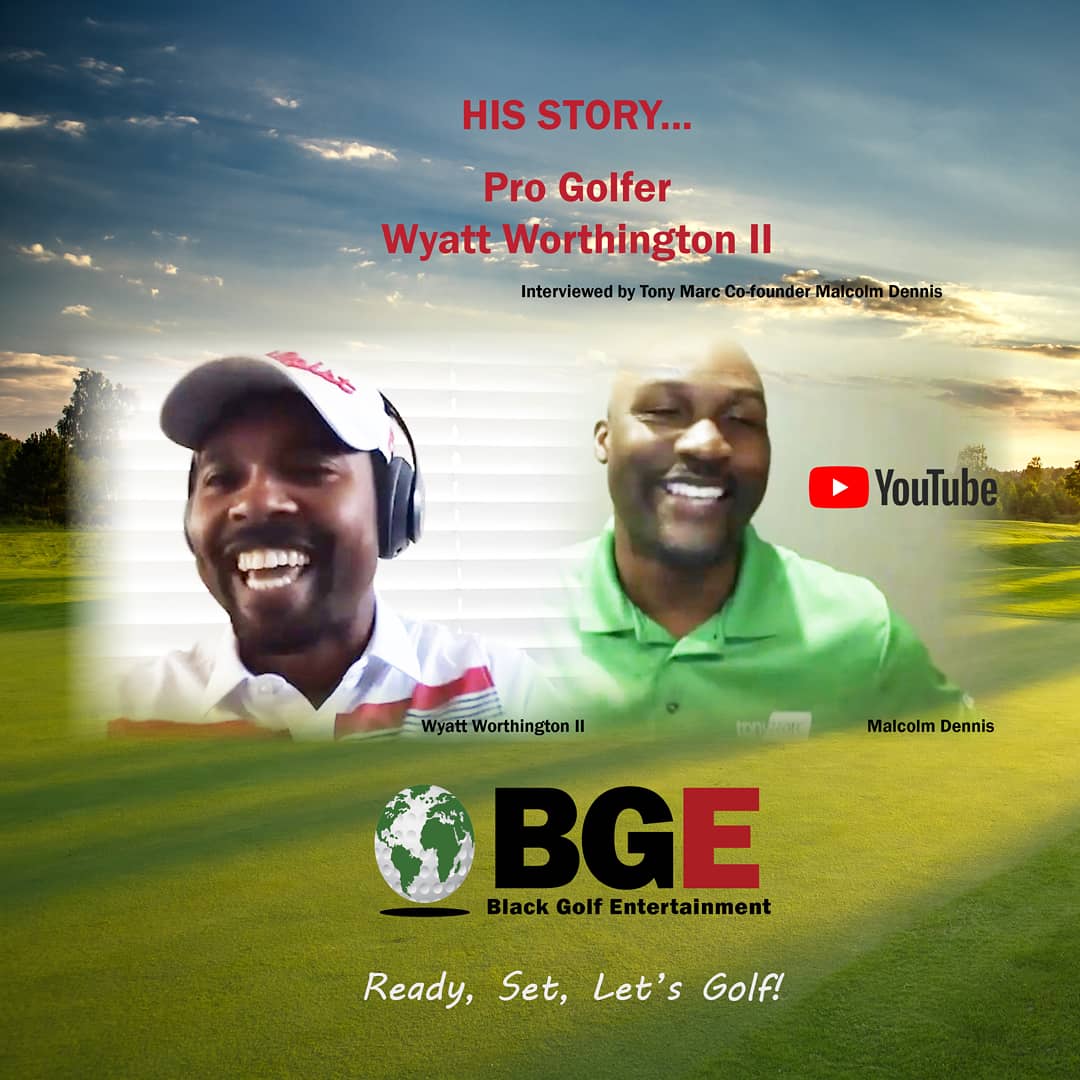 BlackGolfEnt's tweet photo. PGA Championship weekend is winding down but we've got Wyatt Worthington II teed up on our YouTube channel for an insightful chat about being a pro golfer and his passion for the game. Check out Part 1 of our conversation. #PGAChampionship #golf #blackgolf
https://t.co/46aNxQhTbs https://t.co/PgTGMJT8kP
