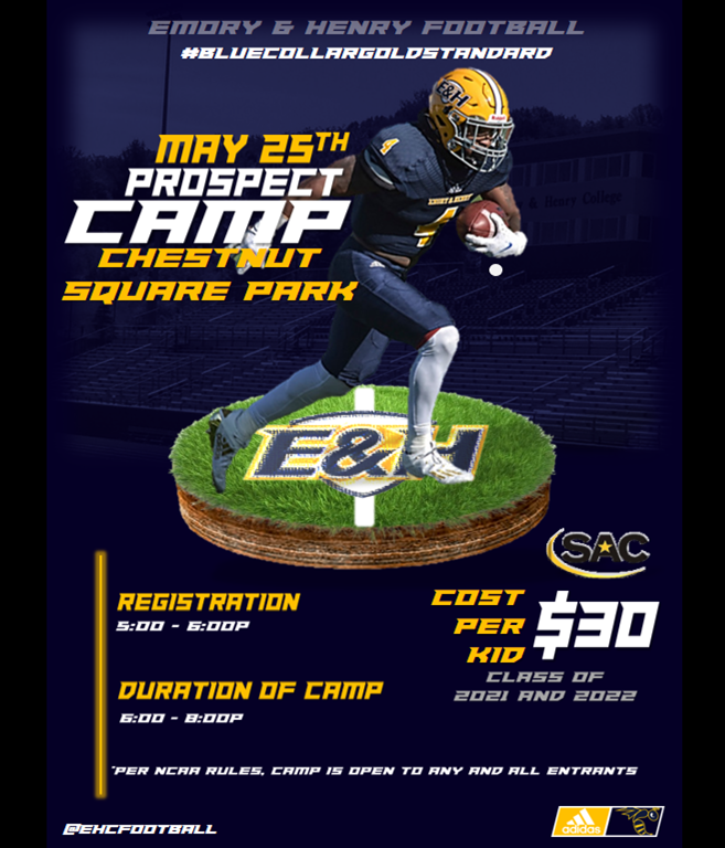 The Wasps are invading the Queen City.  Come out at be part of the future of Emory and Henry Football.