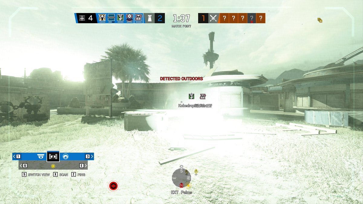 elf_six's tweet photo. Failed atmpt at a friendly selfie on Rainbow six @KobeDrop81 https://t.co/lje74fEKJy