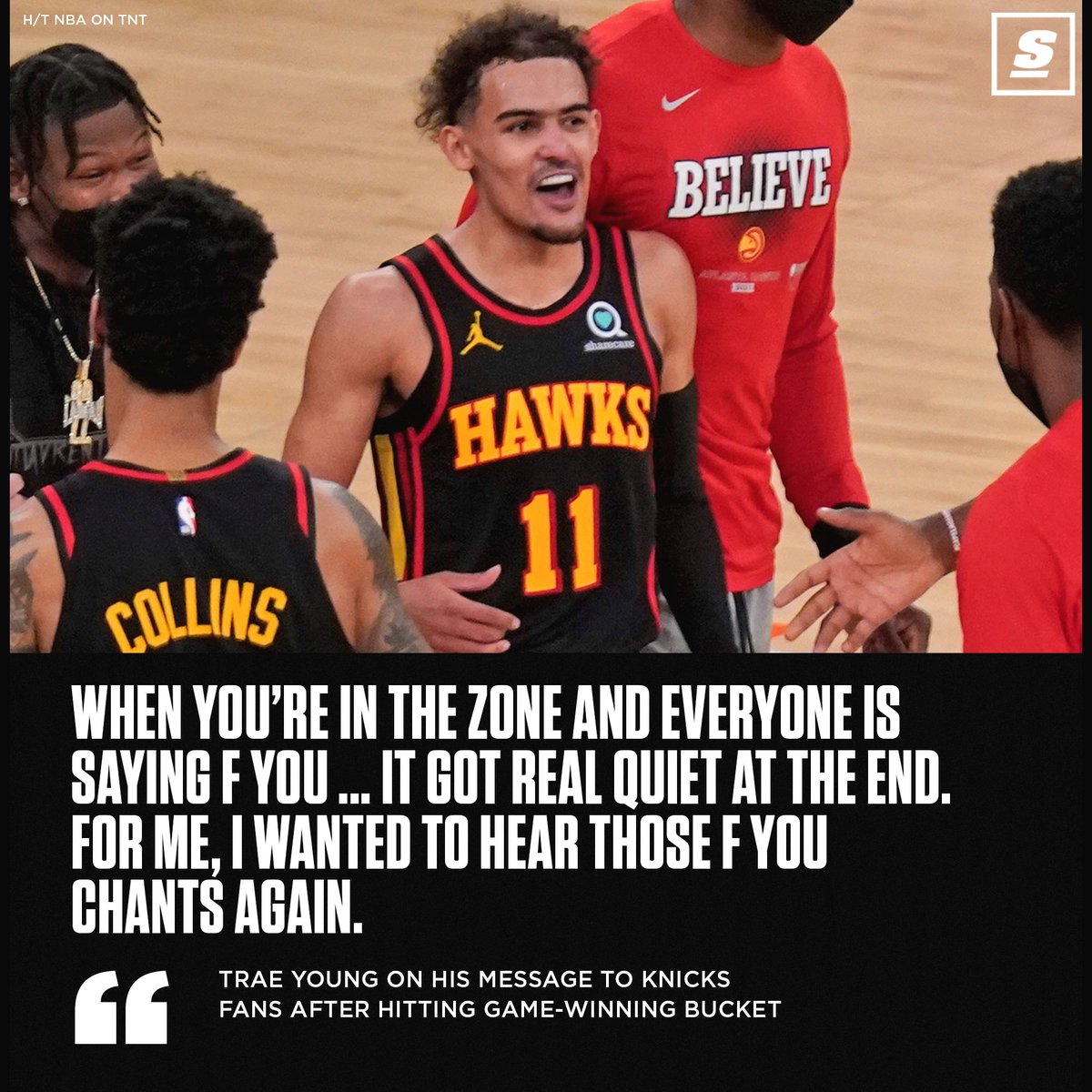 images Trae Young Bow Msg worldwide twitter trending topics and hashtags