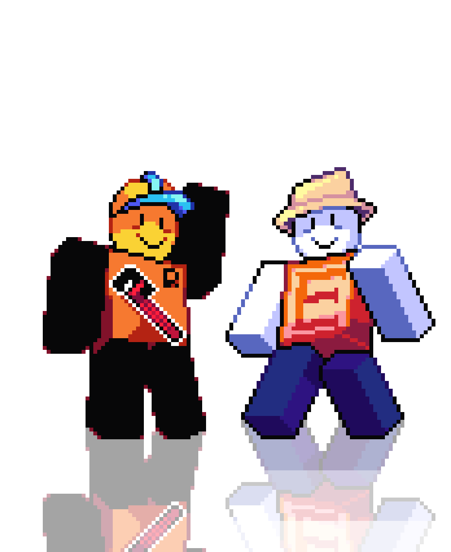 Rico on X: builderman & erik cassel #RobloxArt #Roblox