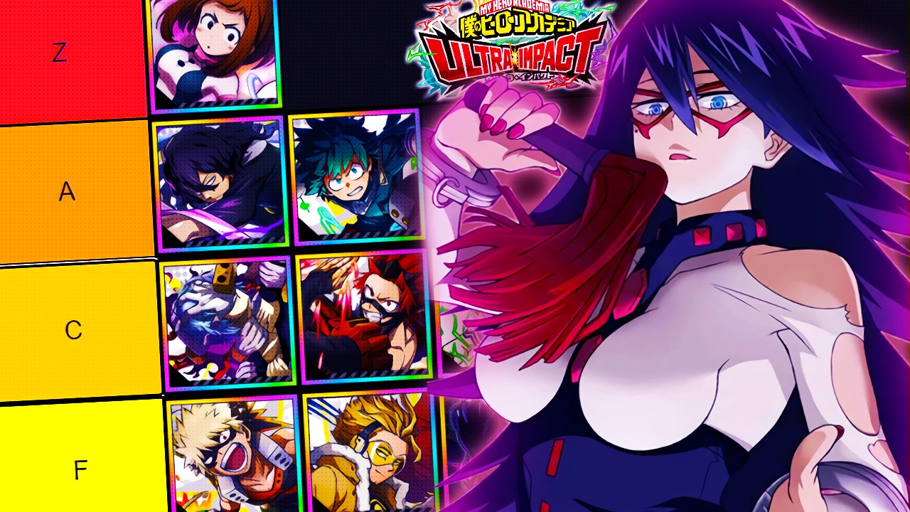 Hydros on X: “BEST Characters in MHA Ultra Impact RANKED! | Tier