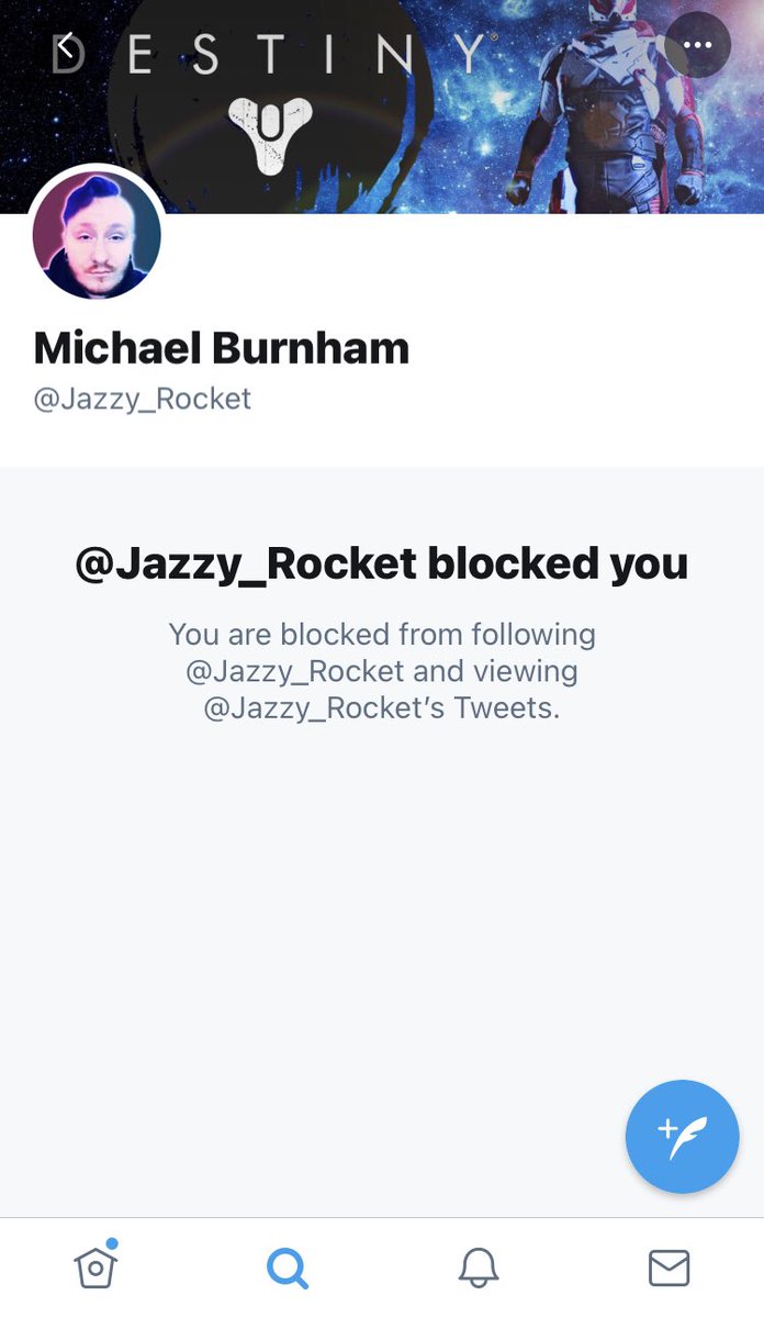 CTreweeke's tweet photo. @Jazzy_Rocket @I_AM_WILDCAT Bitch blocked me because he’s a soft prick https://t.co/YfwITCJO2v