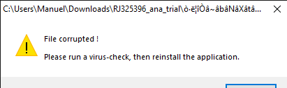 GOLDENB54343194's tweet photo. @hisamikouta This is what shows up when i start the game, and ive run a virus check and re installed it and it still dosent work, could you pass me a free trail file? https://t.co/0VDjOaQOsU