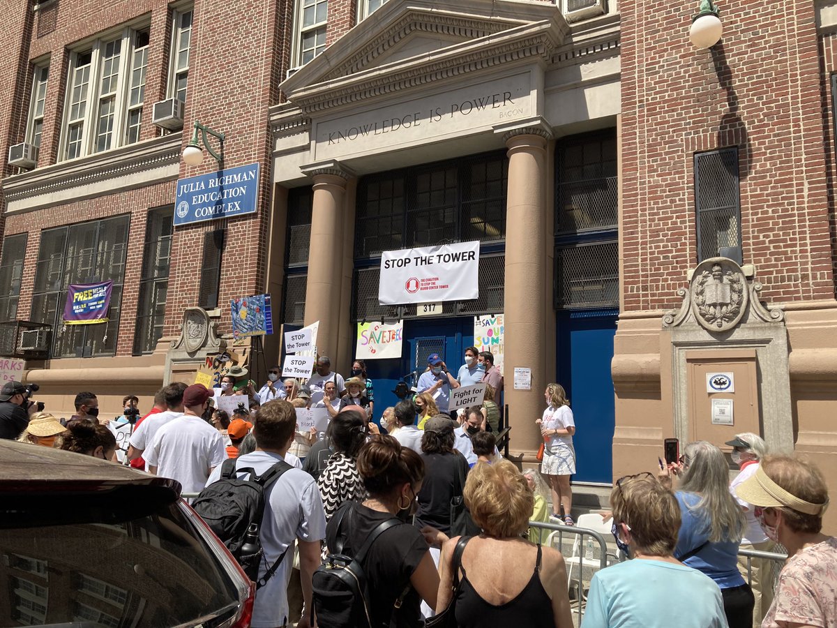 RepMaloney's tweet photo. This afternoon, I stood w elected officials, organizations, & residents to speak out against the Blood Center’s proposal to build a 334 ft tower. 🧵 https://t.co/PSSQWDoU2C