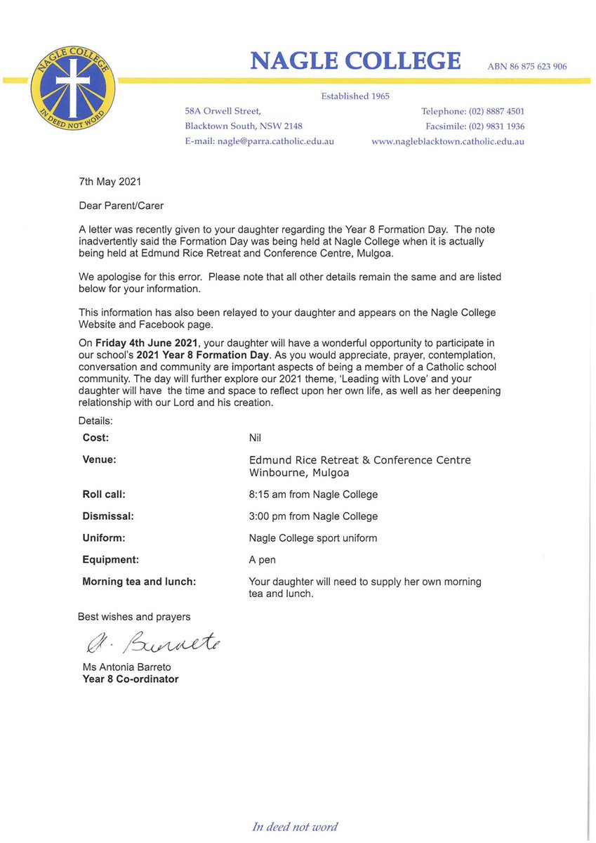 Nagle College (@nagleblacktown) on Twitter photo 