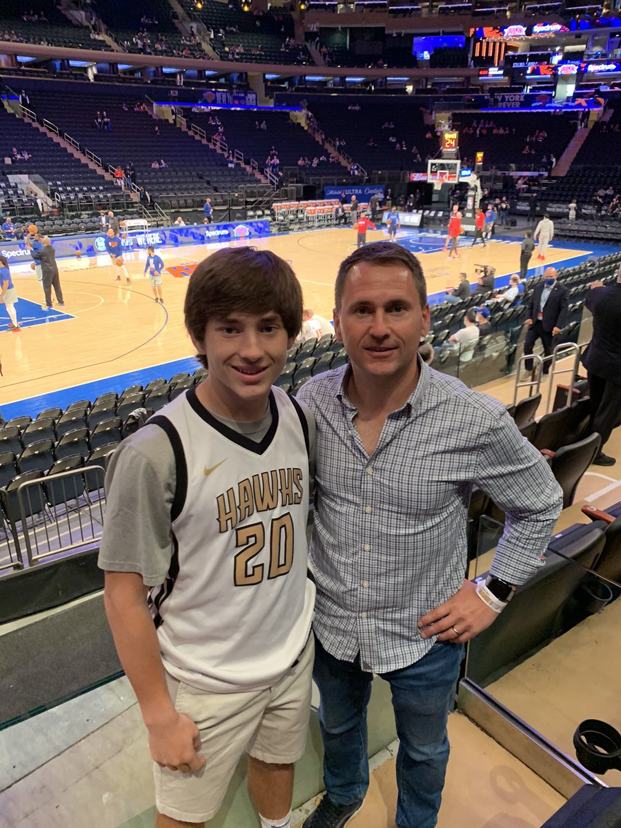 So great being back in <a href="/TheGarden/">MSG</a> tonight for an absolutely great game with <a href="/Andersonwise15/">Anderson wise</a>!!!!