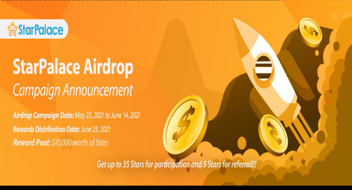 airdropblogs's tweet photo. 🔥 StarPalace Airdrop 💰$5
⭐️⭐️▪️ 2/3 stars

💸 Get 35 STARS (≈$5) ➕ 5 STARS (≈$0.7) per Referral

🚀 Airdrop Link: https://t.co/e3zloJlTyg

• Follow me and @StarPalace__
• Like and Retweet this Tweet

🌐 About StarPalace: A Non-Fungible Token Platform. https://t.co/EiInDevWtU