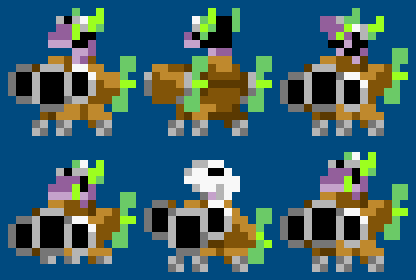 RotaryCobra's tweet photo. Small sample of sprites https://t.co/oN79qeOS2a
