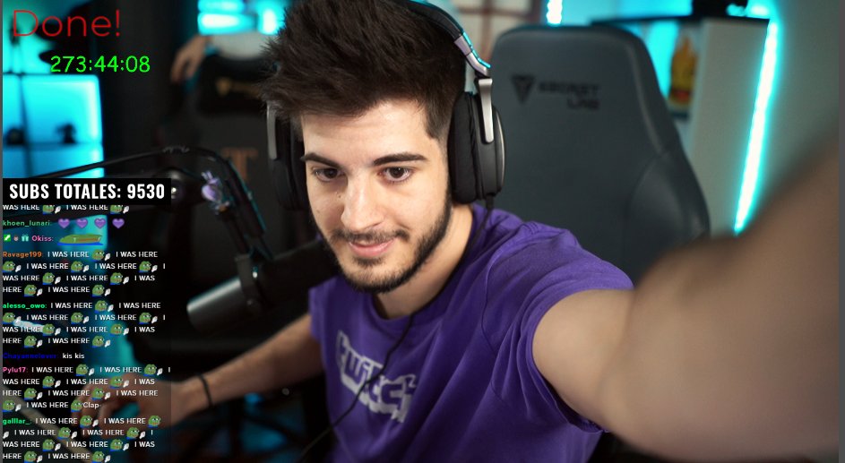 Elmiillor's tweet photo. 273h 44min (11 días ~~)
9530 SUBS
Más de 26.000 personas en directo y el stream más épico de mi vida.
OS QUIERO! Muchísimas gracias por todo ❤️ https://t.co/1Kd4fcP65M