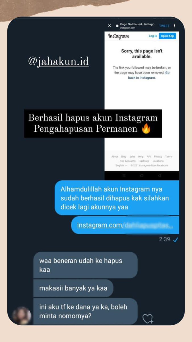 windiist's tweet photo. 📌Testi Hapus Account Instagram📌

#hapusakun
#jasahapusakun
#hapusinstagram
#testihapusakun https://t.co/5l9megCpDU